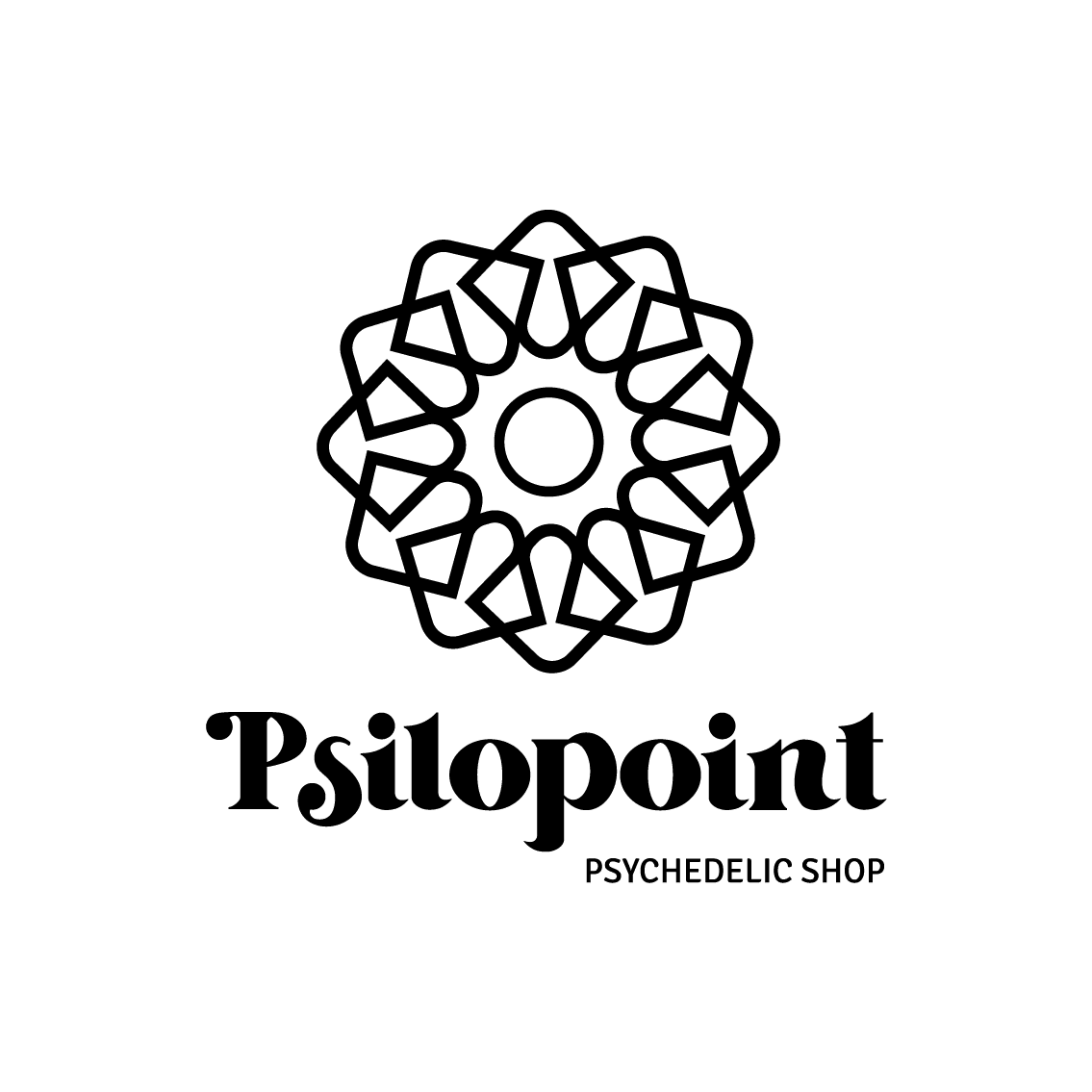 logo PsiloPoint czarne